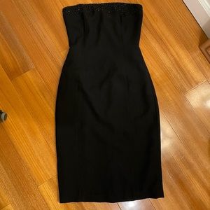 Georgiou studio Vintage sleeveless black dress size 0